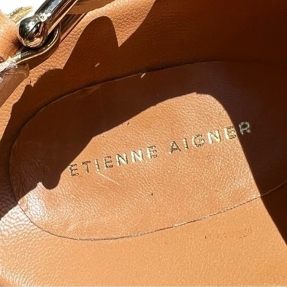 🌻NEW ETIENNE AIGNER Women's Anja Slingback Sandals Size 9.5 - Picture 9 of 10